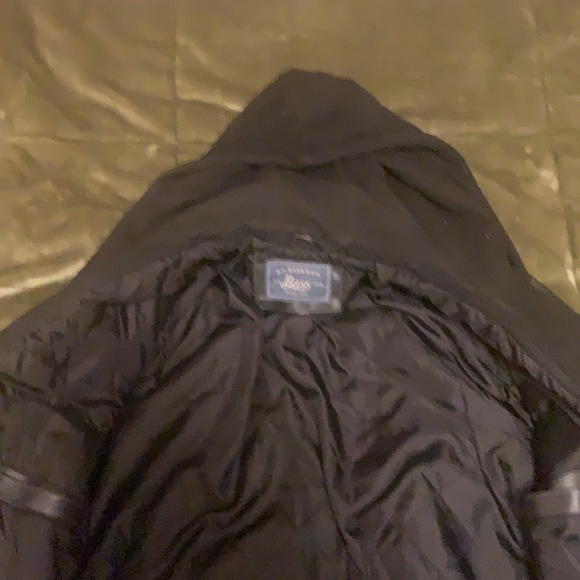 G.H. Bass and company black leather jacket - Picture 2 of 3